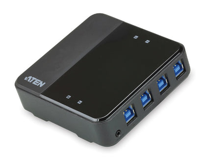 Aten Peripheral Switch 4x4 USB 3.1 Gen1, 4x PC, 4x USB 3.1 Gen1 Ports, Remote Po image 0