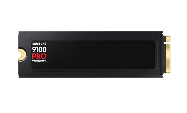 Samsung 9100 PRO 2TB PCIe Gen5 NVMe SSD Heatsink 14700MB/s 13400MB/s R/W 1850K/2 image 1