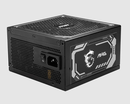 MSI MAG A1000GL PCIE5 ATX Power Supply Unit, 80 PLUS Gold, Fully modular flat ca image 2
