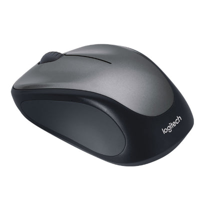 Logitech M235 Wireless Mouse Grey Contoured design Glossy Comfort Grip Advanced image 2