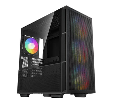 DeepCool CH560 HighAirflow Mid-Tower ATX Case, Magnetic Hybrid Mesh, Tempered Gl image 0
