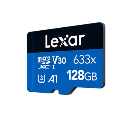Lexar High-Performance 633x 128GB microSDHC™/ microSDXC™ UHS-I Card BLUE Ser image 1