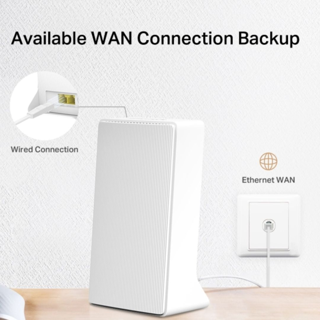 Mercusys MB130-4G AC1200 Wireless Dual Band 4G LTE Router, up to 150 Mbps, Dual image 2