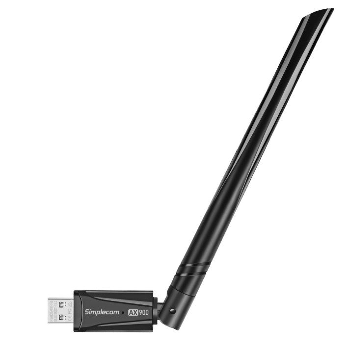 Simplecom NW831 Wi-Fi 6 and Bluetooth 5.3 Combo USB Adapter Dual Band AX900 image 1