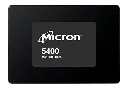 Micron 5400 MAX 3.84TB 2.5' SATA Enterprise SSD 540R/520W MB/s 95K/70K IOPS 2452 image 1