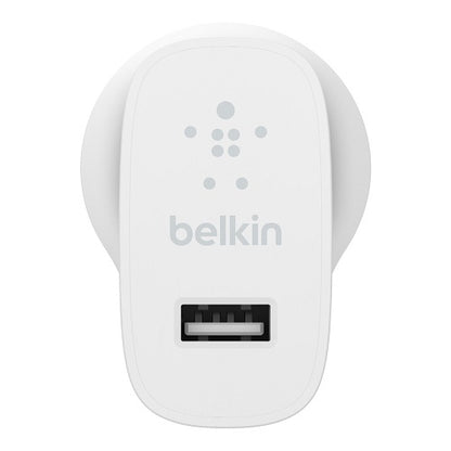 Belkin BoostCharge USB-A Wall Charger (12W) - White(WCA002auWH),Compatible with image 2