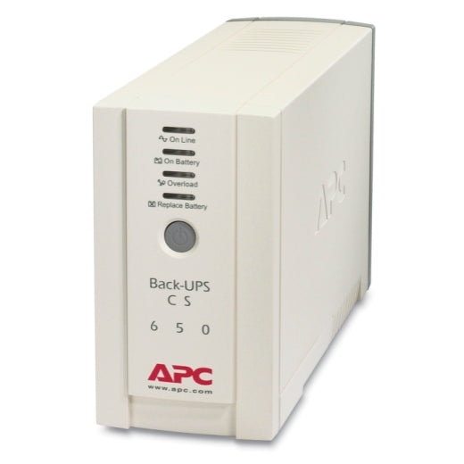 APC Back-UPS 650VA/400W Standby UPS, Tower, 230V/10A Input, 4x IEC C13 Outlets, image 0