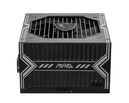 MSI MAG A650BN 650W Power Supply, 80 PLUS Bronze, up to 85% Efficiency, Active P image 2