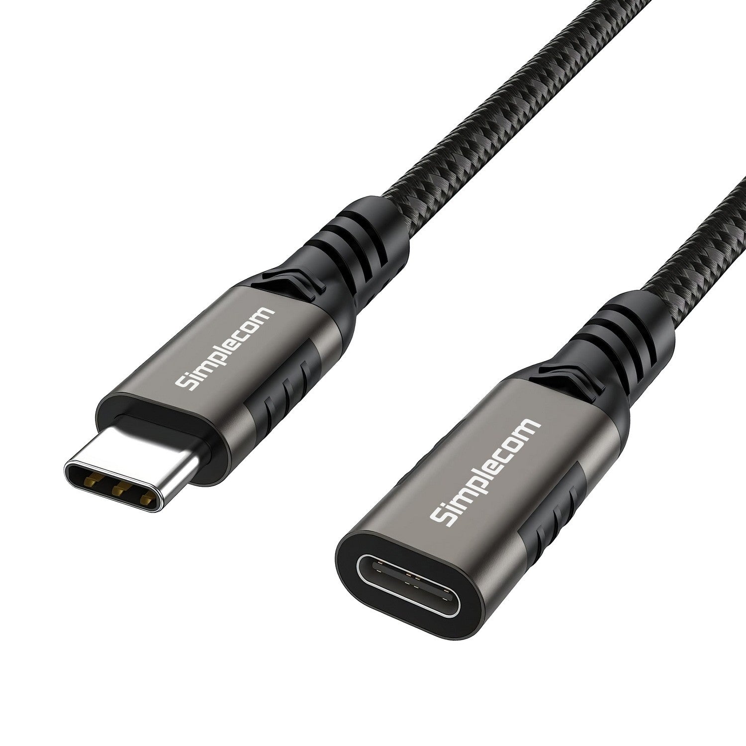 Simplecom CAU620 USB-C Male to Female Extension Cable USB 3.2 Gen2 PD 100W 20Gbp image 1