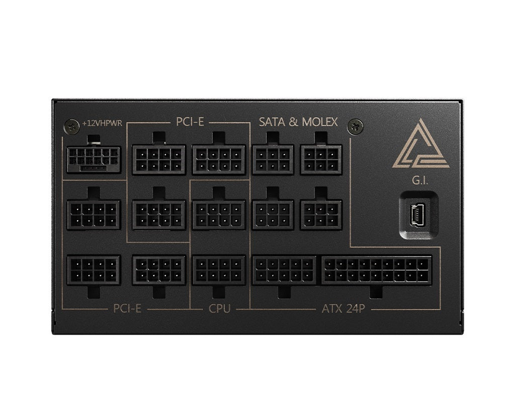 MSI MEG Ai1300P PCIE5 1300W ATX Power Supply Unit 80 PLUS Platinum (up to 92%) A image 1