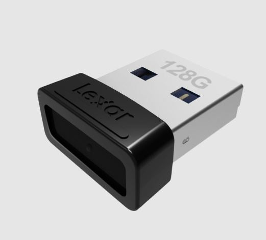 Lexar S47 128GB JumpDrive® Plug n Stay USB 3.1 Flash Drive, up to 250MB/s read image 2