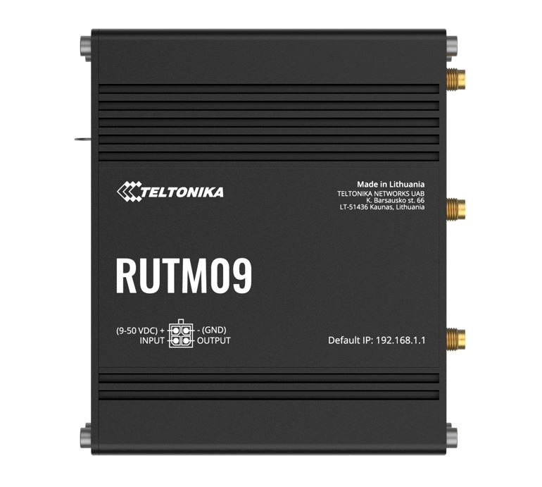 Teltonika RUTM09 wireless 4G LTE, 2 SIM cards, 4 x RJ45 ports, 10/100/1000 Mbps, image 0