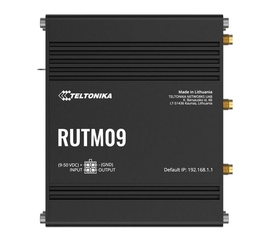 Teltonika RUTM09 wireless 4G LTE, 2 SIM cards, 4 x RJ45 ports, 10/100/1000 Mbps, image 0
