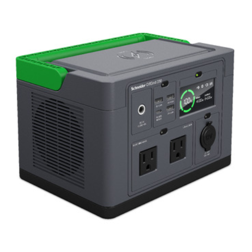 APC OffGrid Portable Power Station 330, 120V, 332Wh Lithium-ion, LCD, 2 NEMA, Si image 2