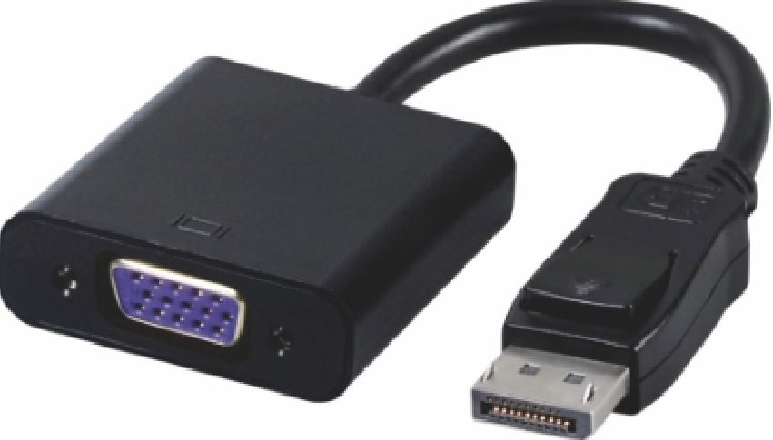 Astrotek DisplayPort DP to VGA Adapter Converter Cable 20cm Male to Female for D image 0