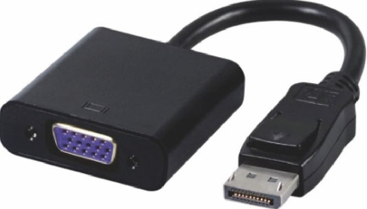 Astrotek DisplayPort DP to VGA Adapter Converter Cable 20cm Male to Female for D image 0