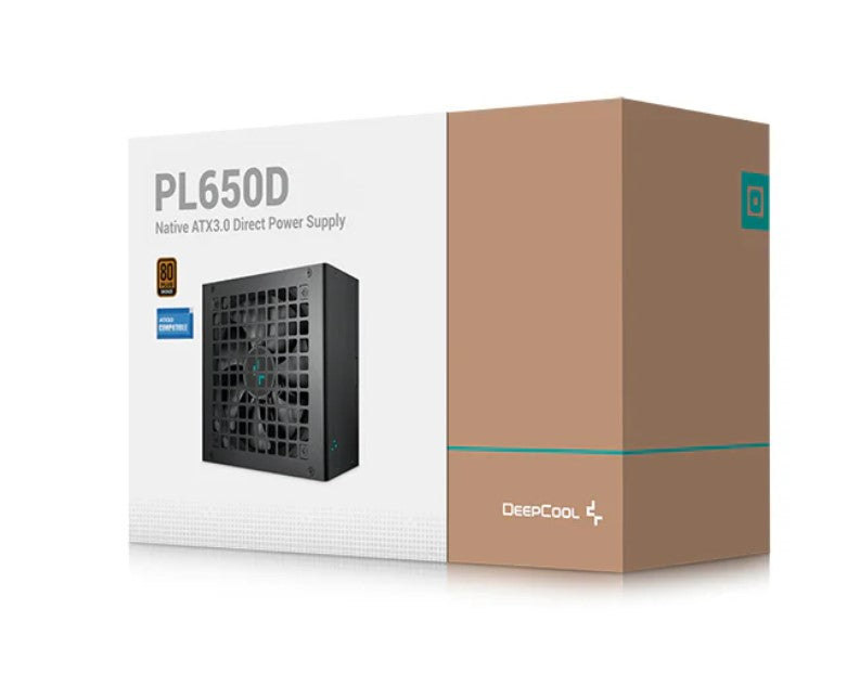 DeepCool PL650D 650W 80+ Bronze Certified Non-Modular ATX Power Supply image 0