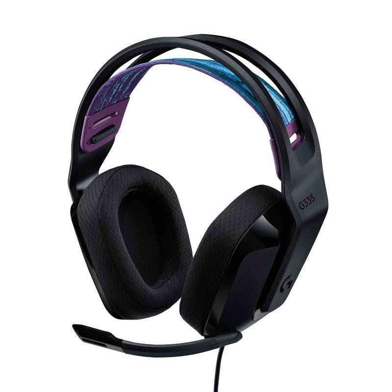 Logitech G335 Wired GAMING HEADSET Black image 0