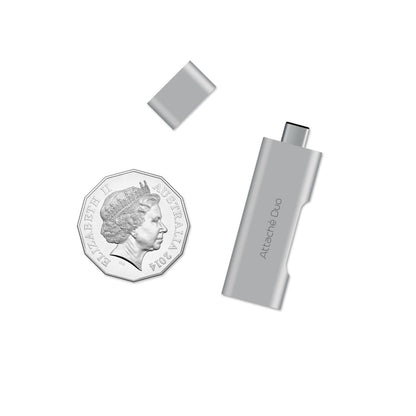 (LS) mbeat®  Attach Duo Type-C To USB 3.1 Adapter With Type-C USB-C Port -Suppo image 2