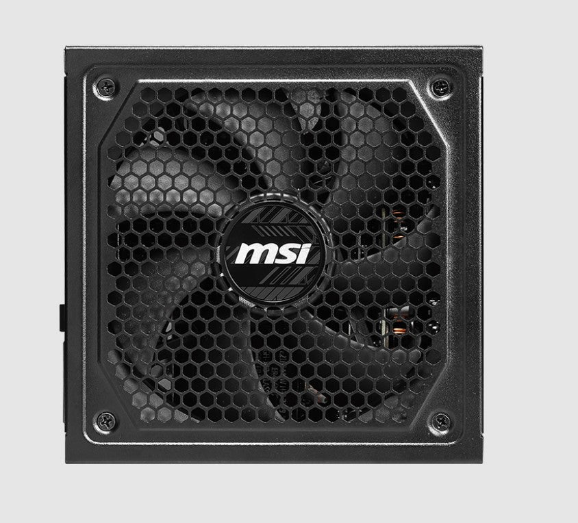 MSI MAG A1000GL PCIE5 ATX Power Supply Unit, 80 PLUS Gold, Fully modular flat ca image 1