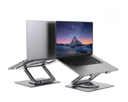 mbeat® Stage S12 Rotating Laptop Stand with USB-C Docking Station(NEW) image 0