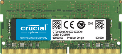 Crucial 32GB (1x32GB) DDR4 SODIMM 3200MHz CL22 1.2V Dual Ranked Laptop Laptop Me image 0
