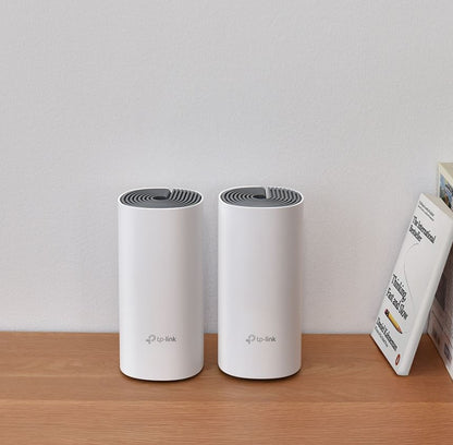 TP-Link Deco E4(2-pack) AC1200 Whole Home Mesh WiFi System~ 260sqm. Over 100 Dev image 3