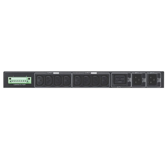 PowerShield Rack ATS 3kVA, Dual 15A C20 inputs, 1 x C19, 8 x C13 outputs, ensure image 1