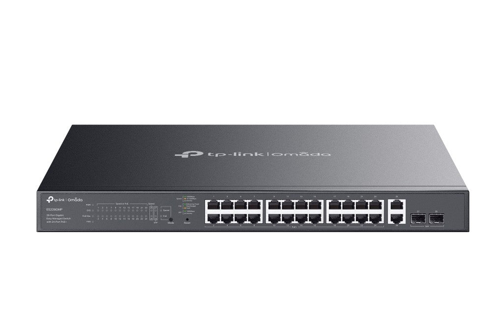 TP-Link ES228GMP Omada 28-Port Gigabit Easy Managed Switch with 24-Port PoE+ image 0
