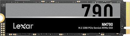 Lexar LNM790X008T-RNNNG Internal SSD 8TB M.2 2280 PCIe Gen 4x4 NVMe SSD up to 74 image 0