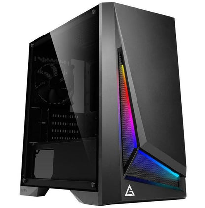 Antec DP301M mATX, ARGB Front LED, Tempered Glass, Up to 6x 120mm Fans, preinsta image 1