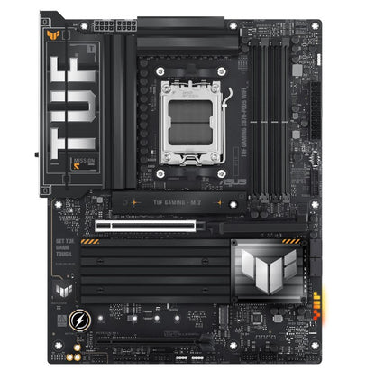 ASUS AMD TUF GAMING X870-PLUS WIFI (AM5) ATX Motherboard 4x DDR5 198GB, 1x PCIe image 0