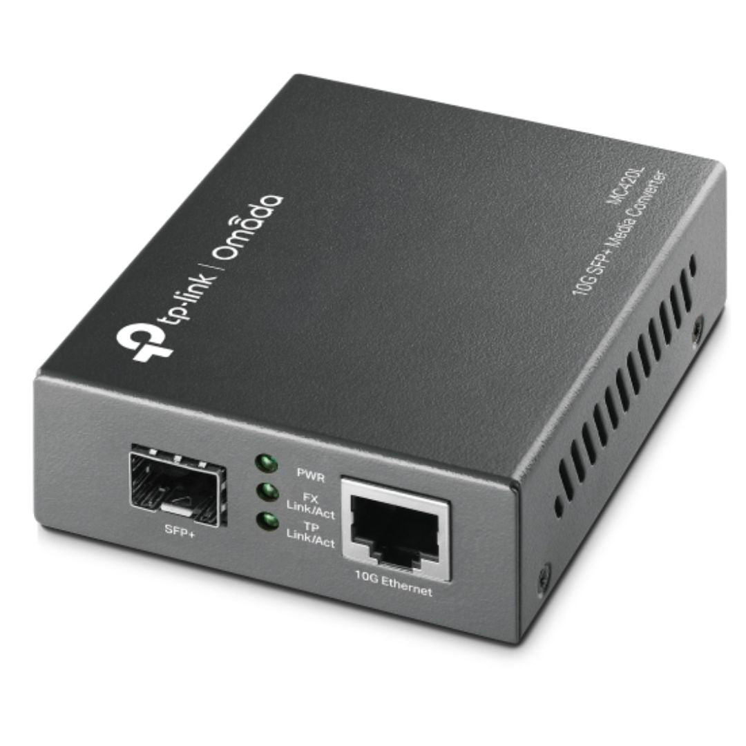TP-Link MC420L Omada 10G Multi-Gigabit SFP Media Converter image 0