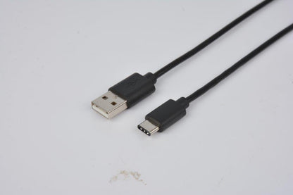 8ware 1m USB-C Type-C Data Sync Charger Cable Black Strong Braided Heavy Duty Ch image 0