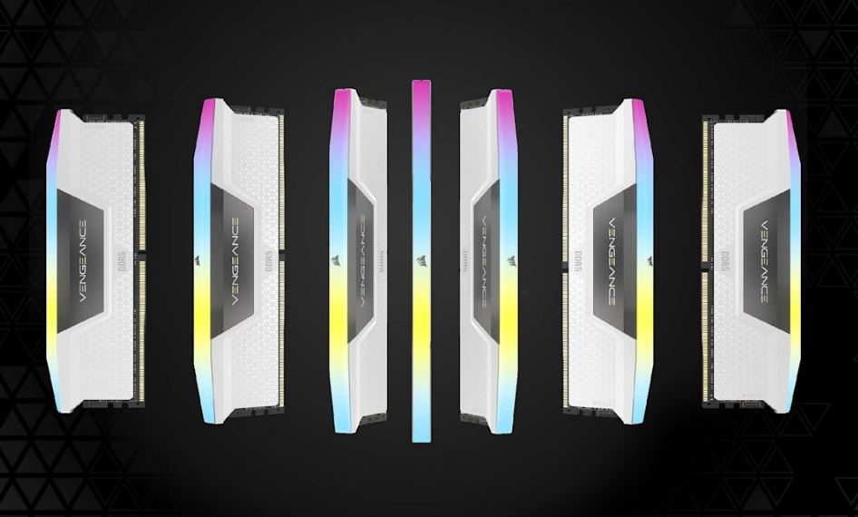 Corsair Vengeance RGB 32GB (2x 16GB) DDR5 6000MHz C36 Desktop Memory Attain top image 3