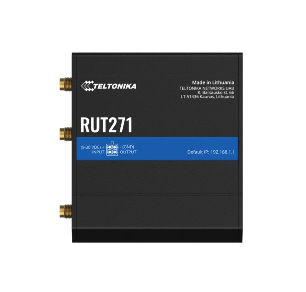 Teltonika RUT271 Redcap 5G Router, Instant LTE Failover, Backward Compatible wit image 0