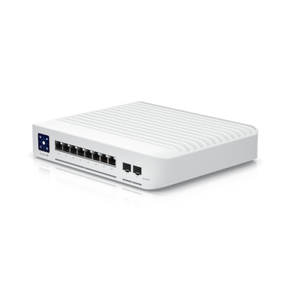 Ubiquiti Switch Enterprise 8-port PoE+ 8x2.5GbE, Ideal For Wi-Fi 6 AP, 2x 10g SF image 0