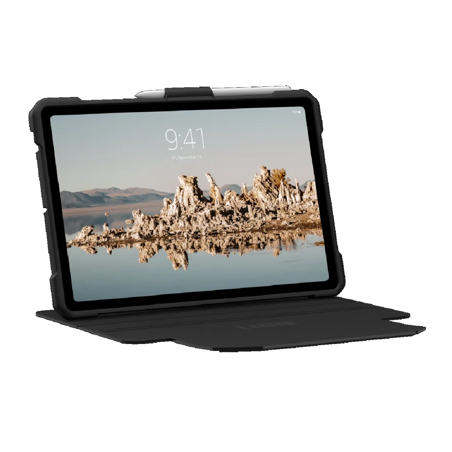 UAG Metropolis SE Samsung Galaxy Tab S9 FE (10.9') Folio Case - Black (224415114 image 0