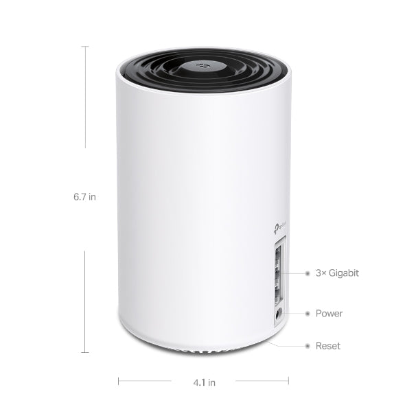 TP-Link Deco XE75 AXE5400 Tri-Band Mesh Wi-Fi 6E System(3-pack) image 2