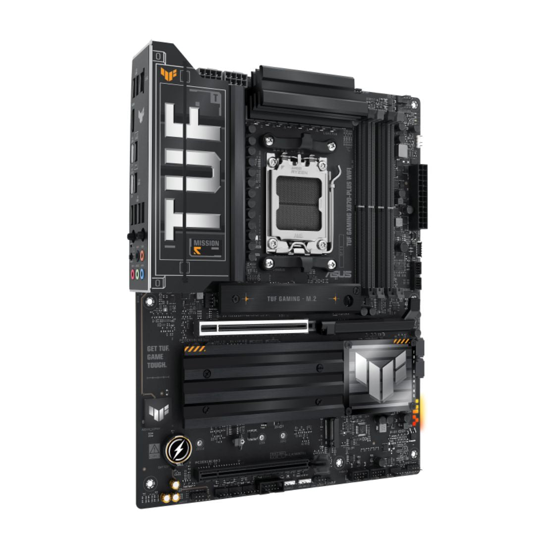 ASUS AMD TUF GAMING X870-PLUS WIFI (AM5) ATX Motherboard 4x DDR5 198GB, 1x PCIe image 1