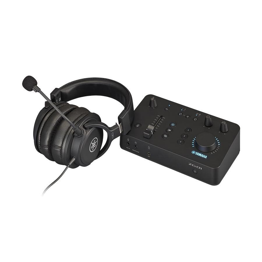 Yamaha ZG01PACK includes:  ZG01 Game Streaming Audio Mixer + YG-G01 Headset w/ c image 0