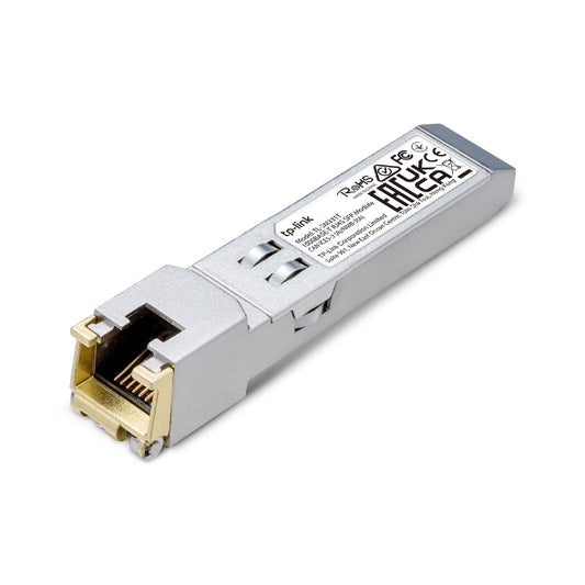 TP-Link TL-SM331T 1000BASE-T RJ45 SFP Module. 100m Reach Over UTP Cat 5e Or Abov image 0