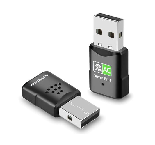 Astrotek AC600 mini Wireless USB Adapter Nano Dual Band WiFi External LAN Networ image 0