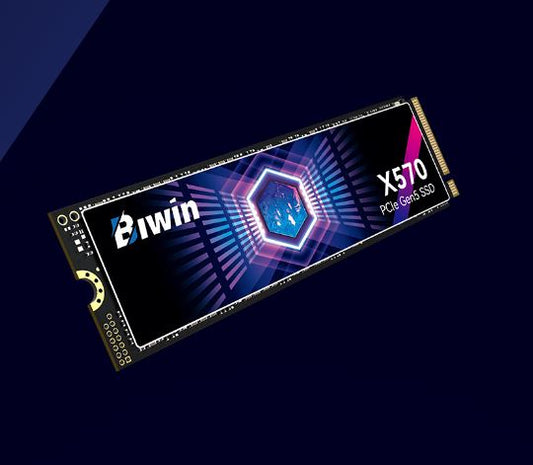 BIWIN BX570NN02TB-RGX Black Opal X570 SSD PCIe Gen5×4, NVMe 2  2280 Up to 14500 image 1