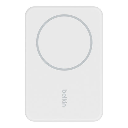 Belkin BoostCharge Magnetic Wireless Power Bank 5K + Stand - White (BPD004btWT), image 3