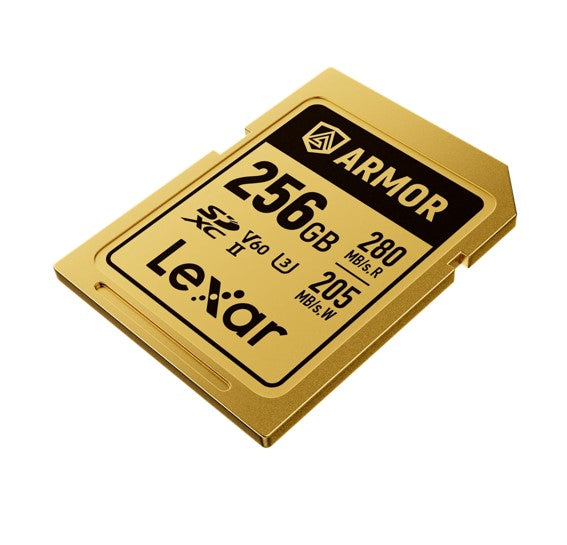 Lexar Professional ARMOR GOLD 256GB SDXC™ UHS-II Card  up to 280MB/s read, up image 2