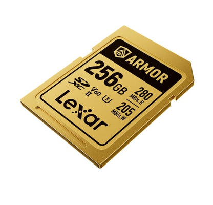 Lexar Professional ARMOR GOLD 256GB SDXC™ UHS-II Card  up to 280MB/s read, up image 2