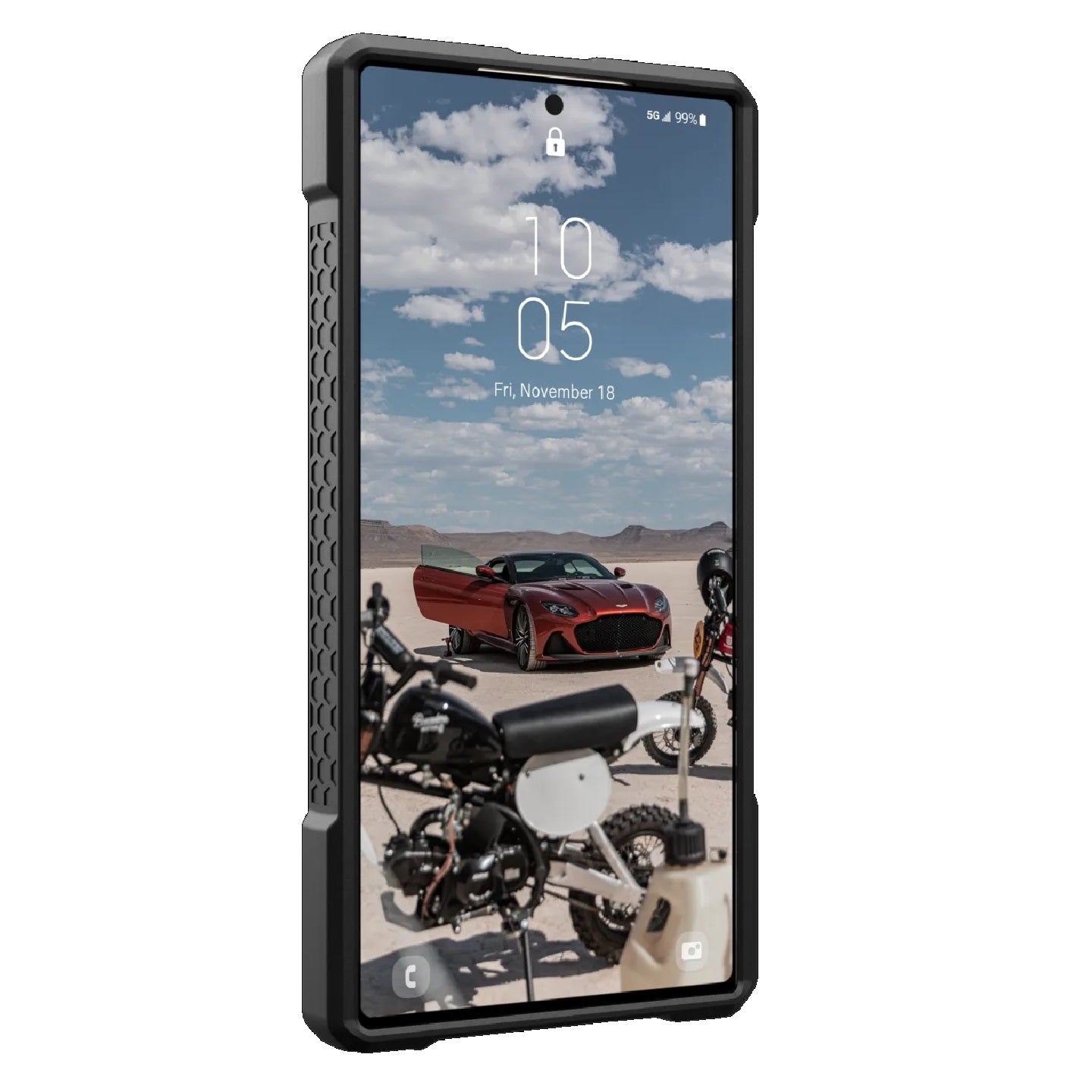 UAG Monarch Pro Magnetic Kevlar Samsung Galaxy S24 Ultra 5G (6.8') Case - Black image 1