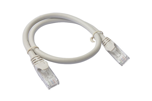 8Ware CAT6A Cable 0.5m (50cm) - Grey Color RJ45 Ethernet Network LAN UTP Patch C image 1
