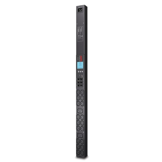 APC Netshelter Metered Rack PDU, 0U, 230V/16A Input, 2x IEC C19 & 18x IEC C13 Ou image 0